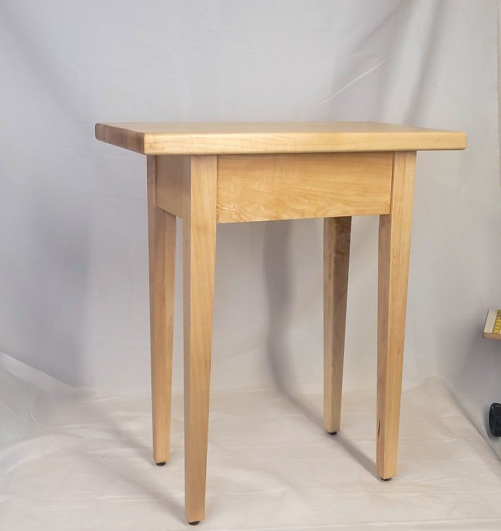 Reclaimed Wood Shaker Side Table