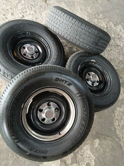 Chevrolet Silverado Gmc Sierra Chevy Ck1500 Obs  OEM Rally wheels 5x5 15s $600 Cash only
