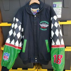 Vintage Jeff Hamilton Interstate Batteries Jacket