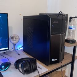 Lenovo Desktop Computer Light Gaming 