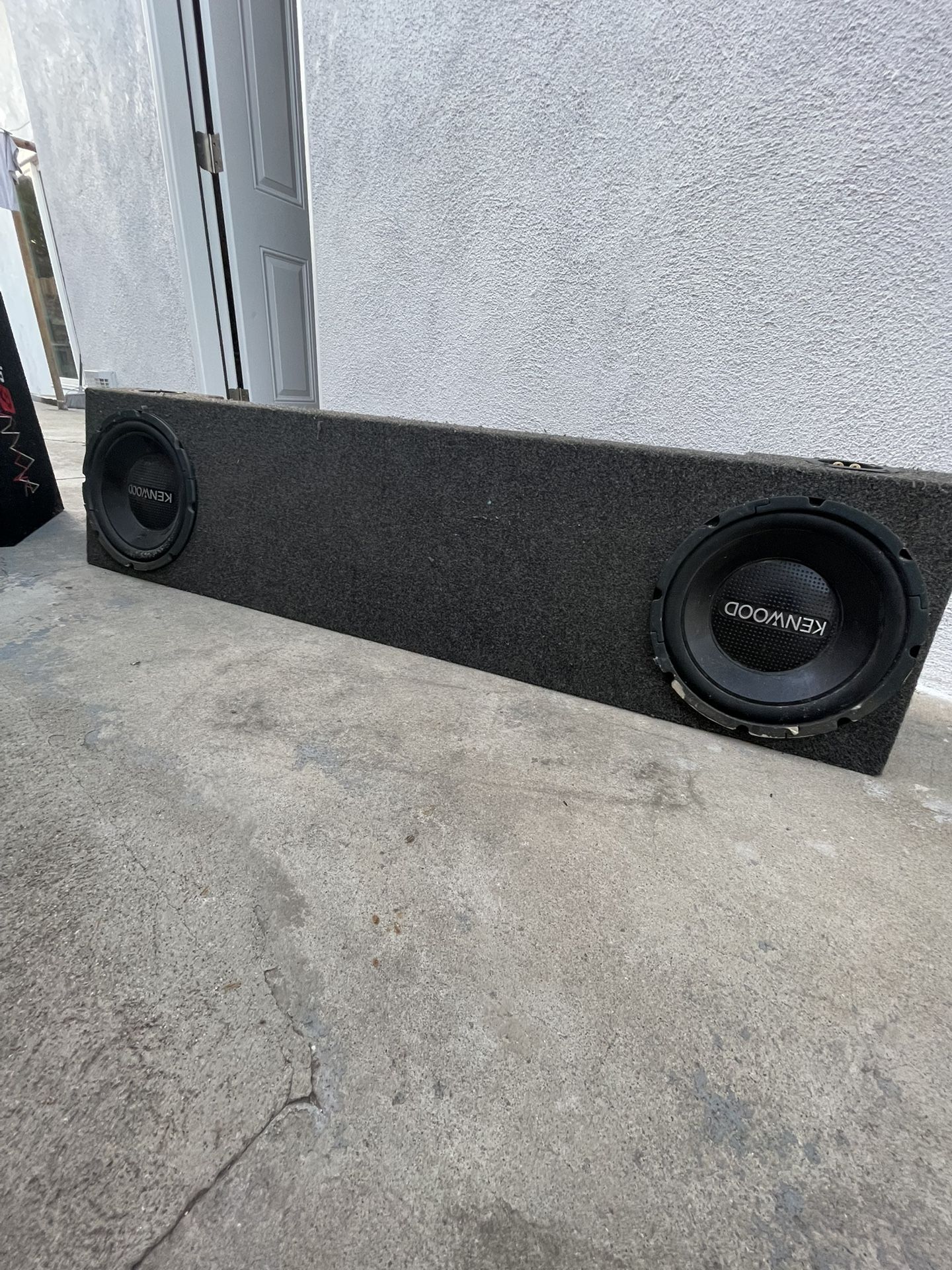 Kenwood 12 Inch Subwoofer/ Speakers
