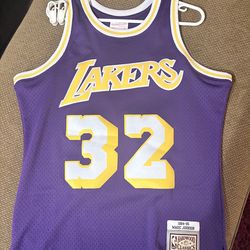 Hardwood Classic Lakers Magic Johnson Jersey
