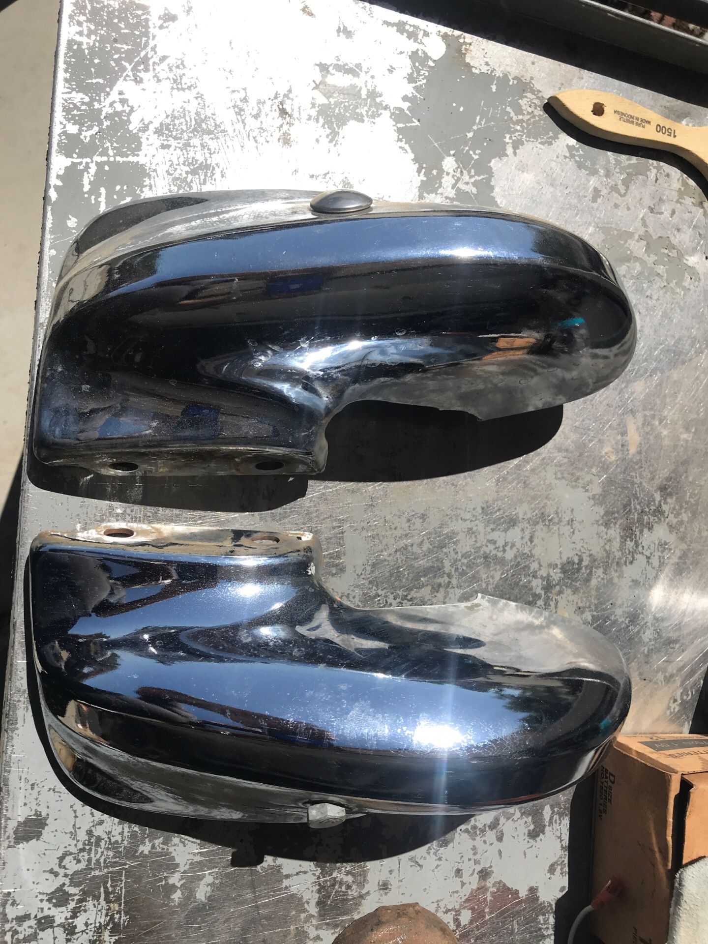 1965 Chevy bumper ends