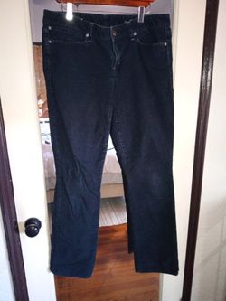GAP 1969 NAVY BLUE CORDUROY STRAIGHT LEG PANTS SIZE 32/14