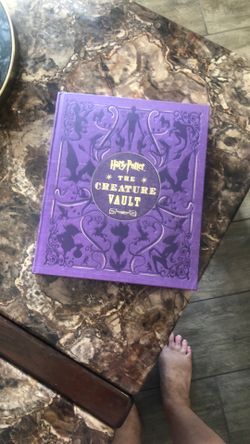 Harry Potter book the creature vault