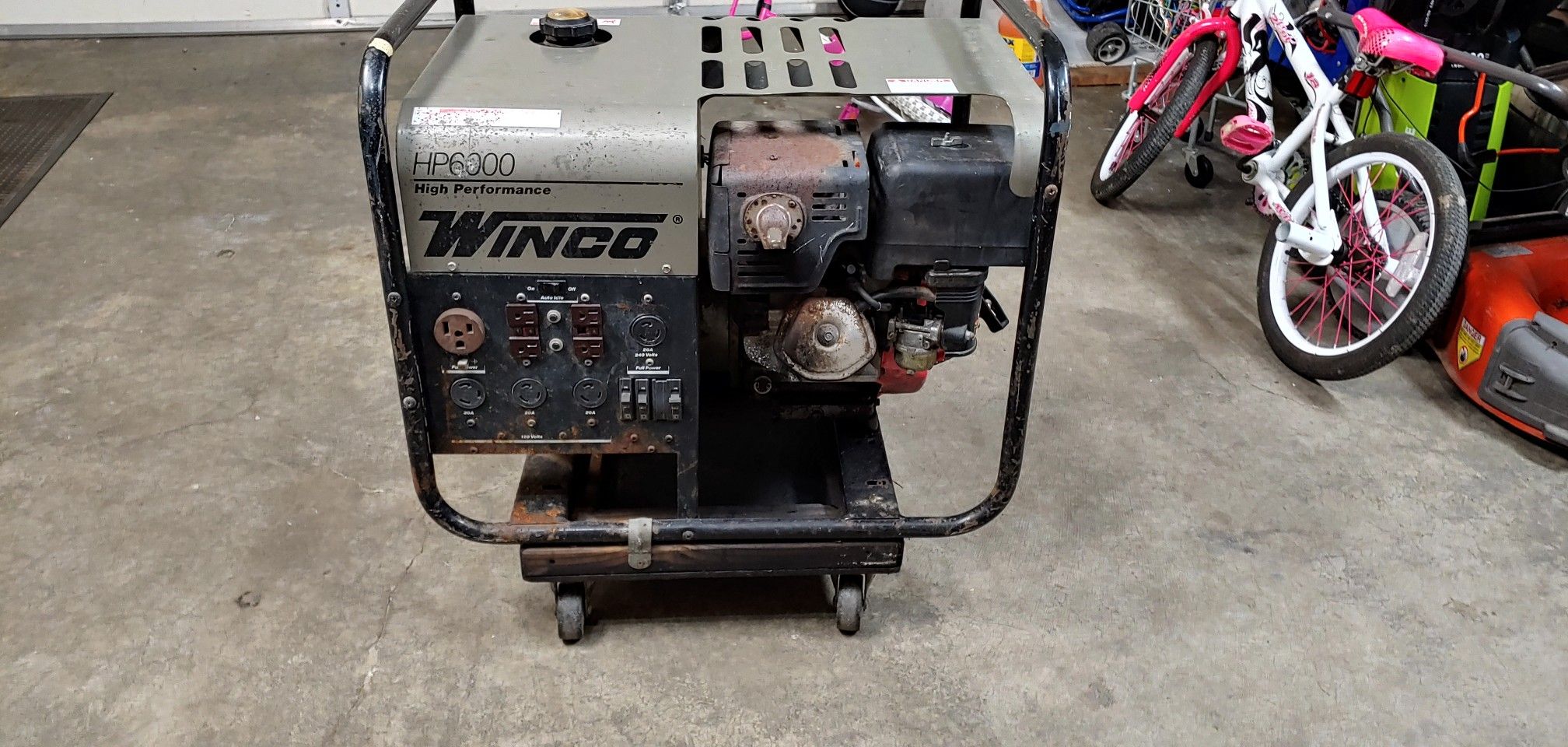 WinCo hp 6000 generator $500 need gone today