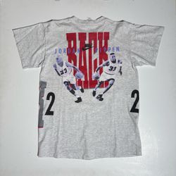 90s Nike Jordan Back to back wraparound tshirt sz xl/lg fit