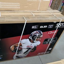 55”TCL QLED 4K S-MART TV