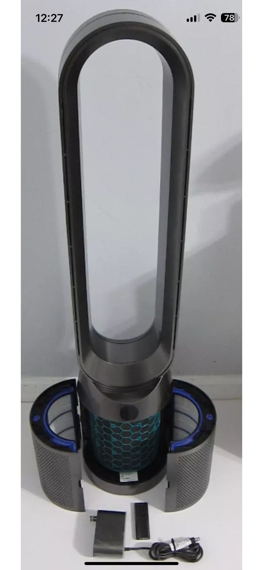 Dyson TP04 Pure Cool Purifying Tower Fan - Nickel/Nickel
