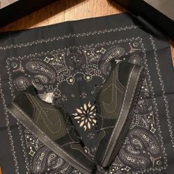 Jordan 1 Retro Low OG SP Travis Scott Black Phantom - Size 11