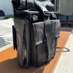 Mission Workshop Rolltop Backpack (MSRP $350) With Accessories 