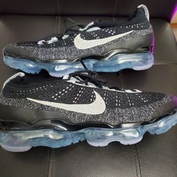 Nike Air Vapormax 2023 Flyknit Oreo Black Blue Tint DV1678-010 Men’s Size 10.5