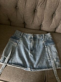 Jean blue skirt