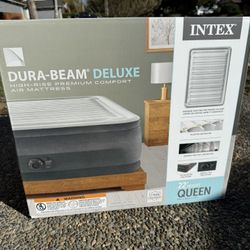 Intex Deluxe Comfort Queen Air Mattress