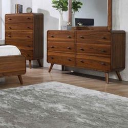 New MCM Chest and Dresser! Includes Free Delivery 🚚! Free Assembly!