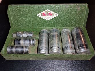 SK tools deep socket set 3/8