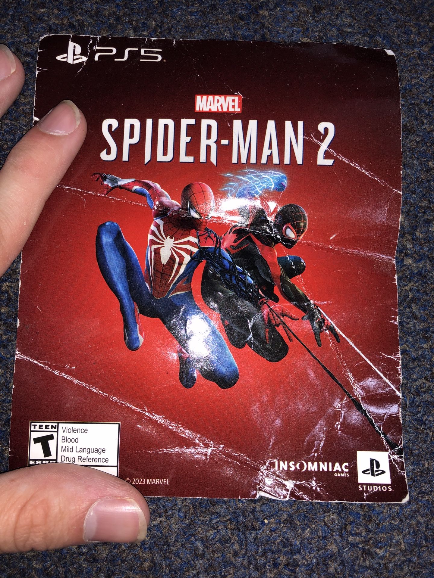PS5 Spiderman 2 Code (NEVER USED) 