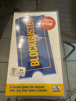 Blockbuster Party Board Game