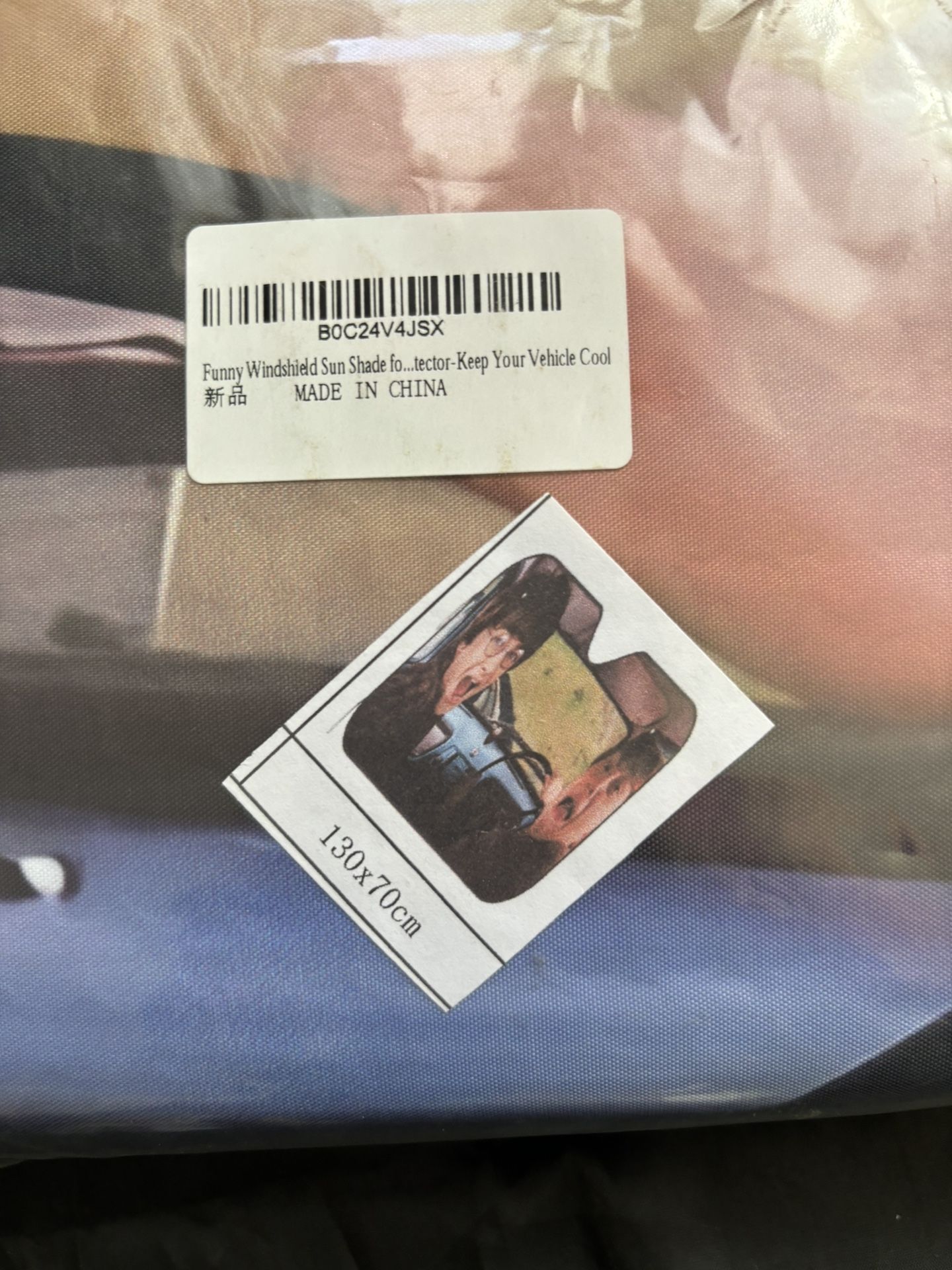 harry potter ron & harry windshield car shade