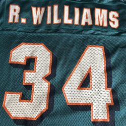 Miami Dolphins Ricky Williams Reebok Jersey 