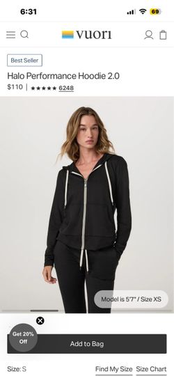 Vuori zip hoodie
