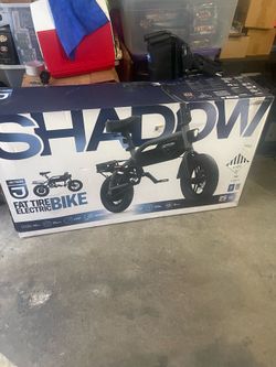 Jetson shadow fat.  Tire   E-  bike