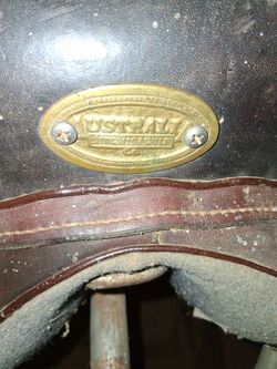 Austral Stock Horse Saddle Vintage Leather