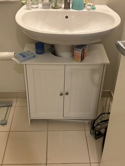 Under The Sink Bathroom Storage
