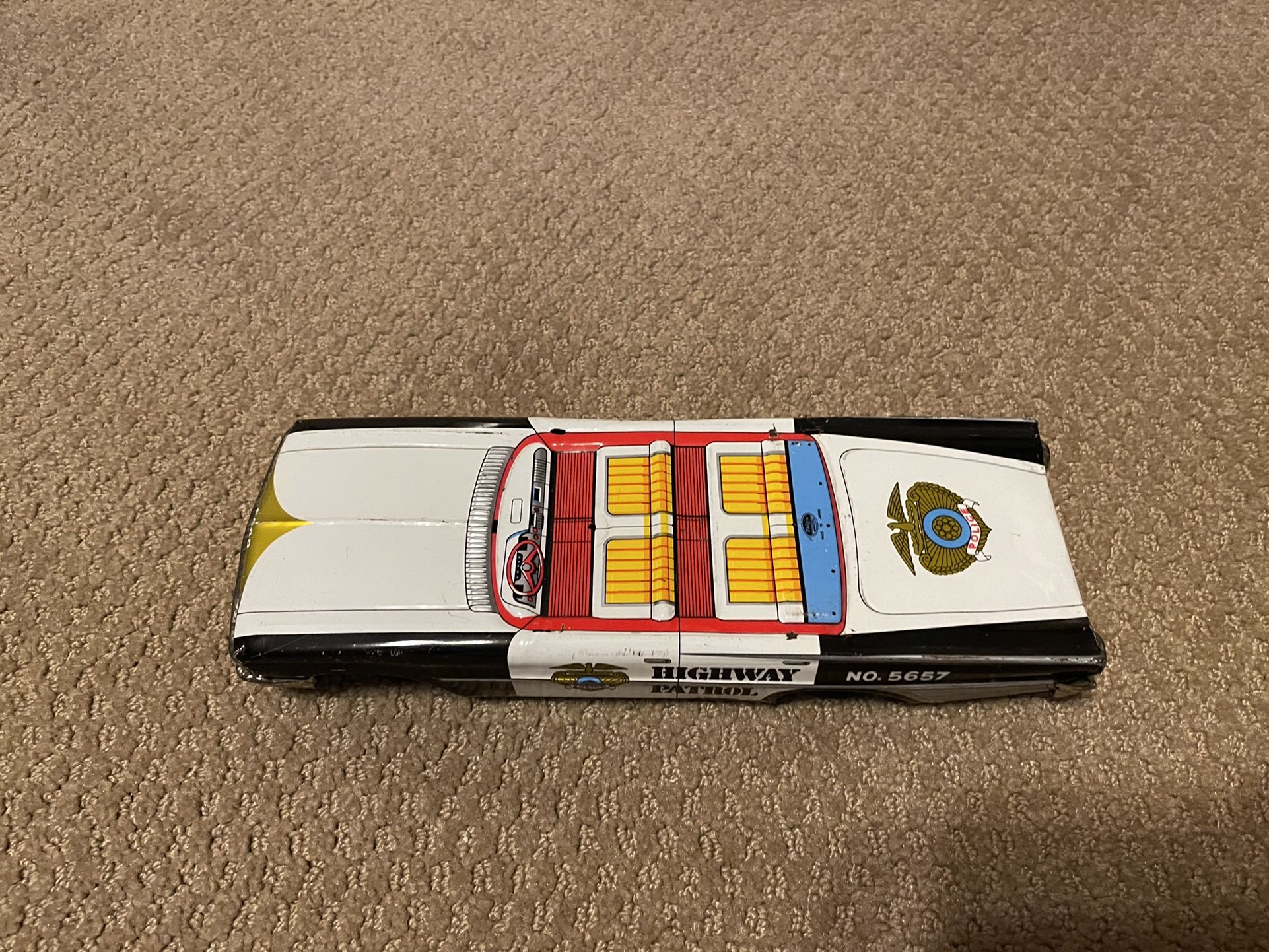 Vintage 1960’s Taiyo Japan Highway Patrol Car