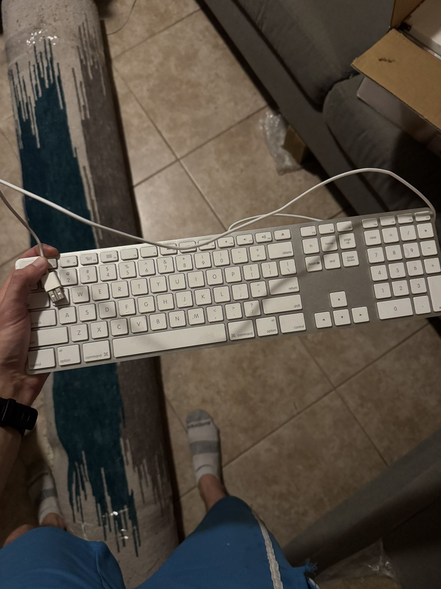 Full Mac Computer Keyboard With USB 