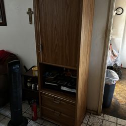 2 Drawer/2 Shelf Cabinet