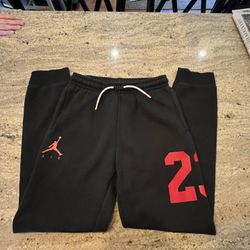 Jordan Youth Black 23 Joggers Pants Size Large (12-13 Year Old)