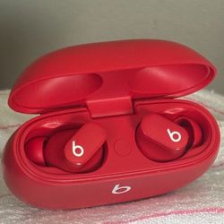Red Beats Earphones 