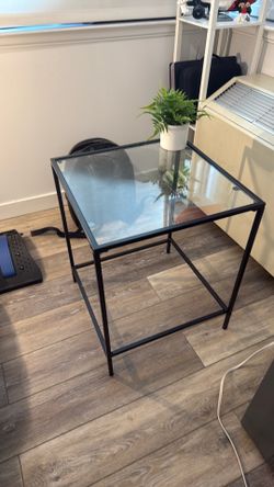 Glass Nightstand