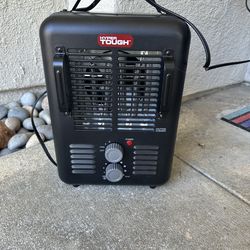 Space heater or fan for camping or garage