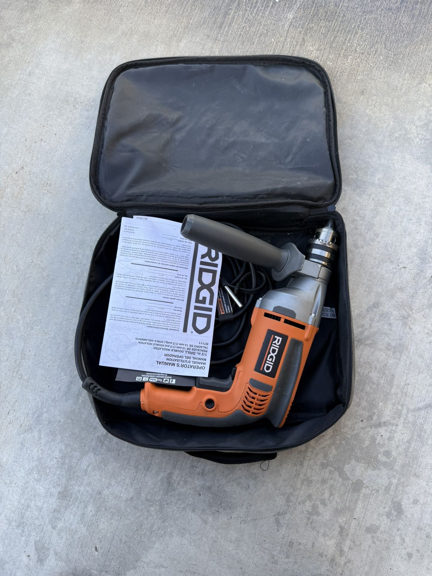 Rigid Corded Hammer Drill
