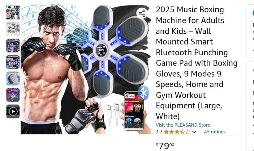 *NEW* Music Boxing Machine