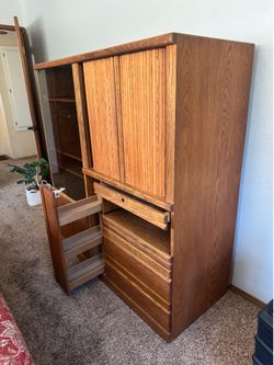 Free oak cabinet