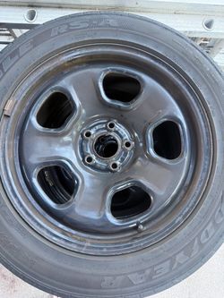 18-Inch Steel Wheel with 245/55R18