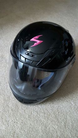 Scorpion motorcycle helmet