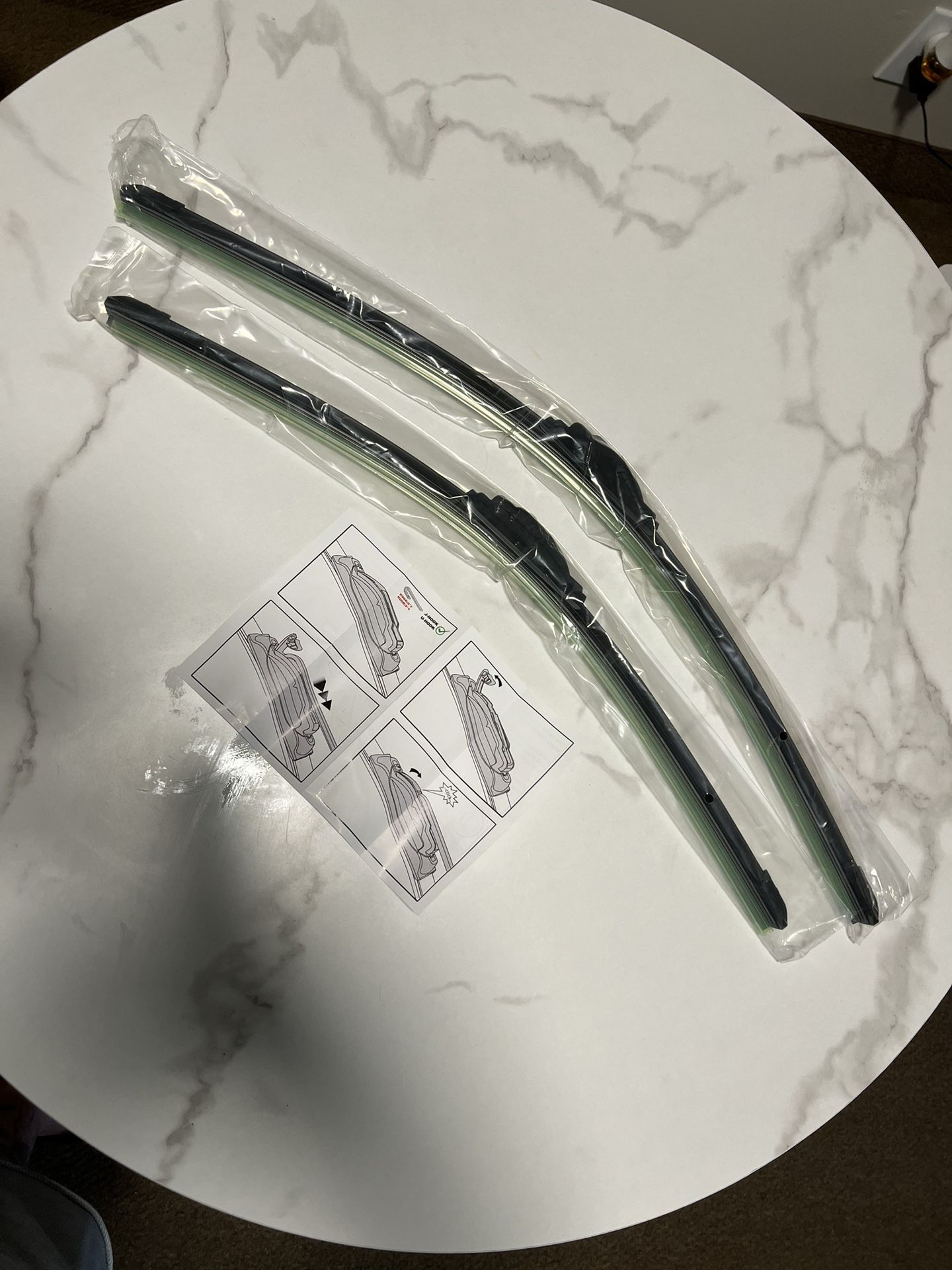 All-Seasons Wiper Blades-J Hook Wipers 26” + 22”