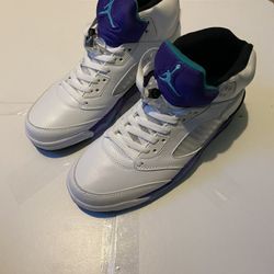 Grape Jordan 5’s