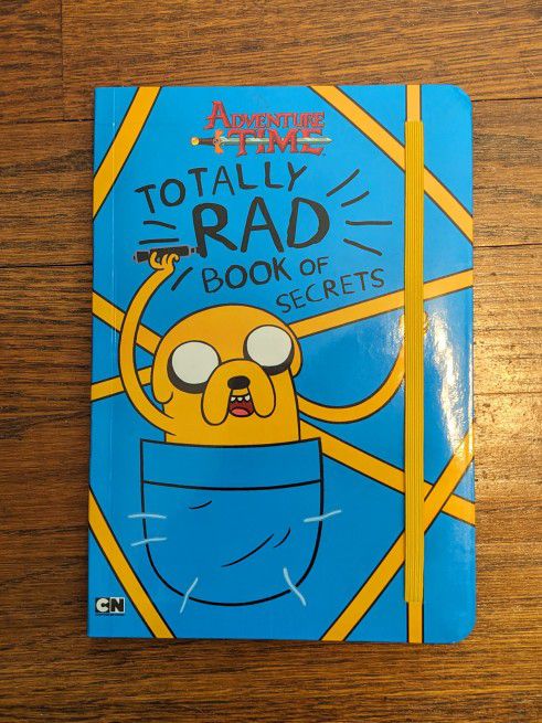 Adventure Time: Total Rad Book Of Secrets Journal Hardcover 