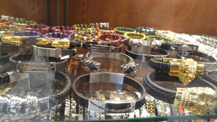 Stainless steel bracelet all different kinds and different prices