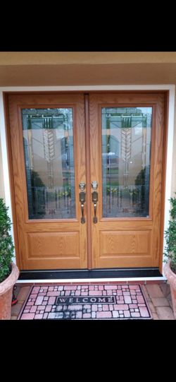 🇺🇲 Beautiful Door Stained Glass!