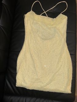 Yellow dress from Windsor