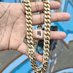 I Deliver I Ship 14k Gold Plated Chain