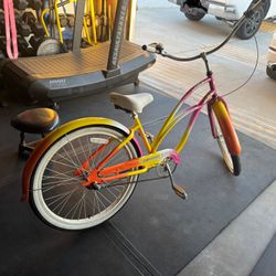 Electra women’s Blossom Trail beach cruiser Hawaii edition 3 speed 26 inch tires