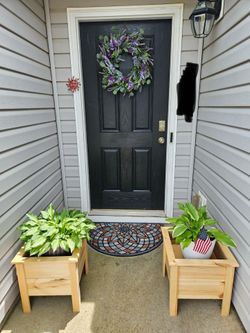 Medium treated pine planters