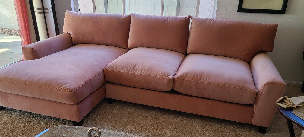 Sofa 2 PC Sectional with Chaise